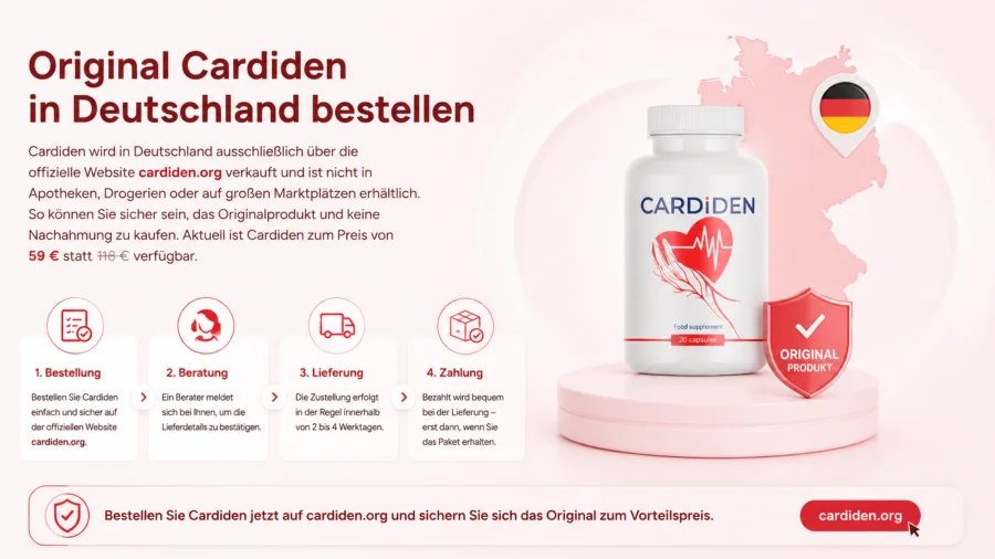 Cardiden — Original in Deutschland bestellen